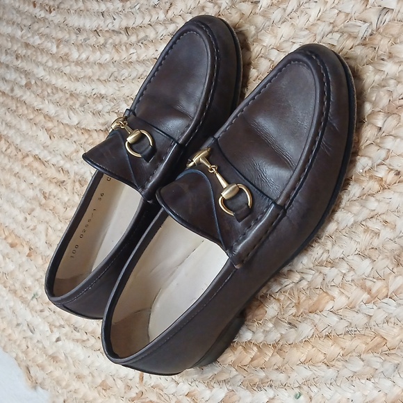 GUCCI LOAFERS - Picture 1 of 7